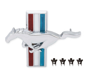 Drake Muscle Cars Running Horse Grille Emblem 05-12 Mustang 8227