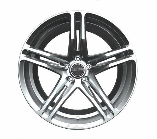 Drake Muscle Cars Wheel Shelby CS14 20x11 Hyper Silver 6090