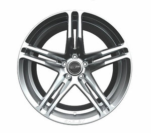 Drake Muscle Cars Wheel Shelby CS14 20x9.5 Hyper Silver 6090