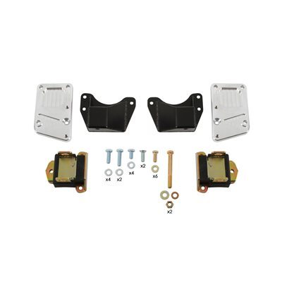 Detroit Speed Engine Mount Bracket Kit - GM LS w/DSE Subframe 8227