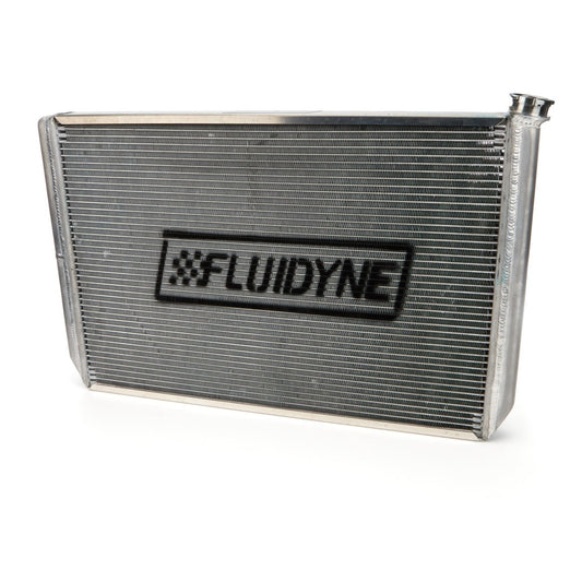 Fluidyne Radiator Dual Pass 29" w/Filler Neck GM RGM.SLM.OPEN