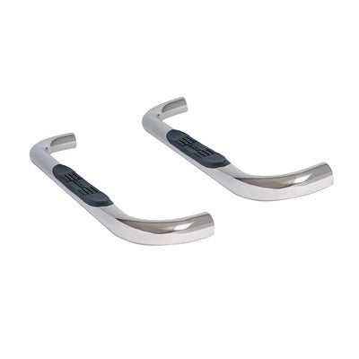 Dee Zee 3″ Round Stainless Steel Nerf Bars - 2001-17 GM