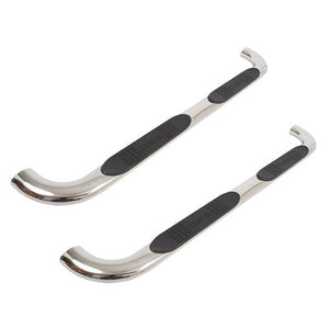 Dee Zee 4″ Oval Stainless Steel Nerf Bars - 2014- GM Ext. Cab