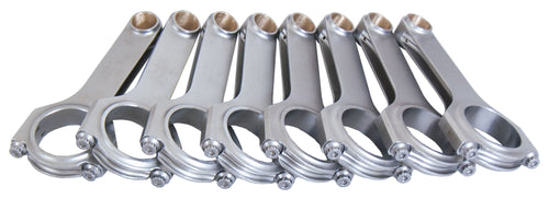 Eagle SBC 4340 Forged H-Beam Rods - 6.000 w/ARP 2000 CRS6000BST2000