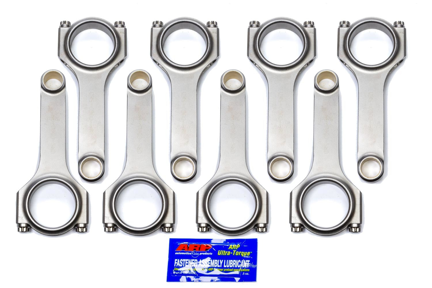 Eagle SBC 4340 Forged H-Beam Rods - 6.200 w/L19 Bolts CRS6200B3DL19