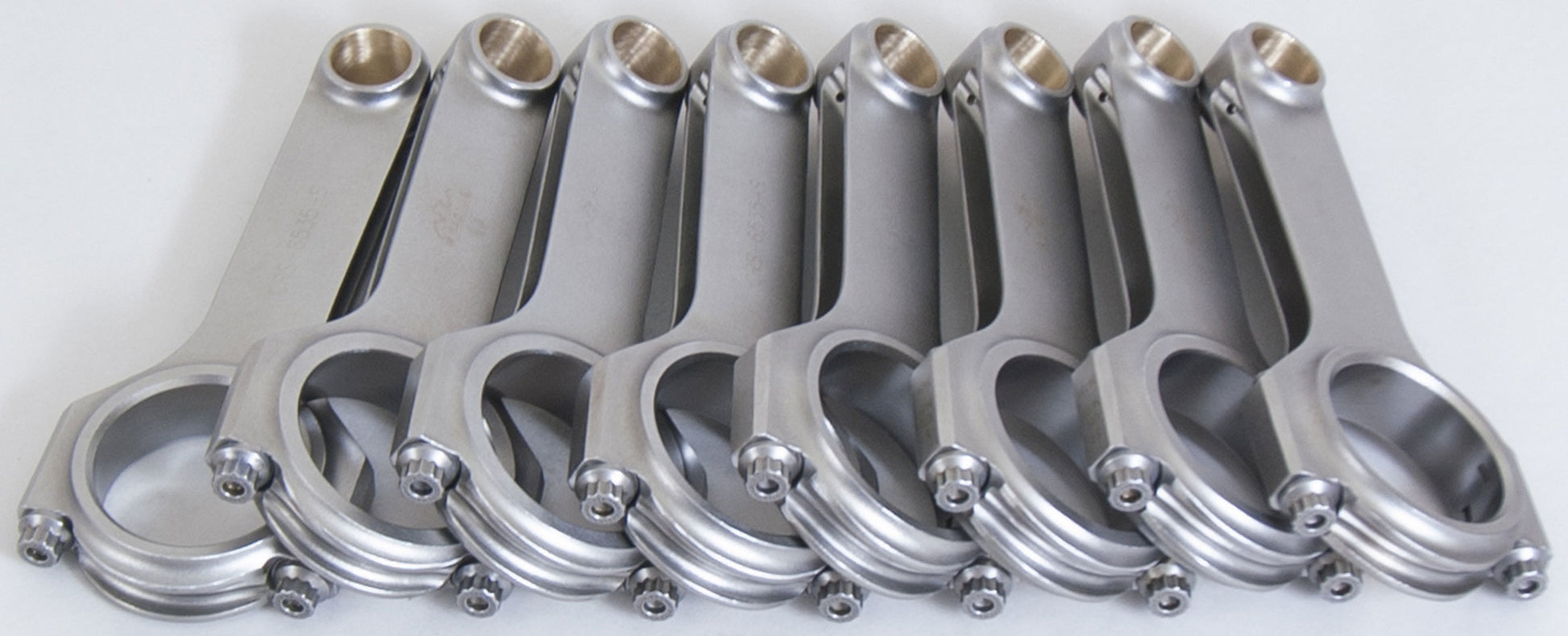 Eagle BBC 4340 Forged H-Beam Rods - 6.535" CRS65353D
