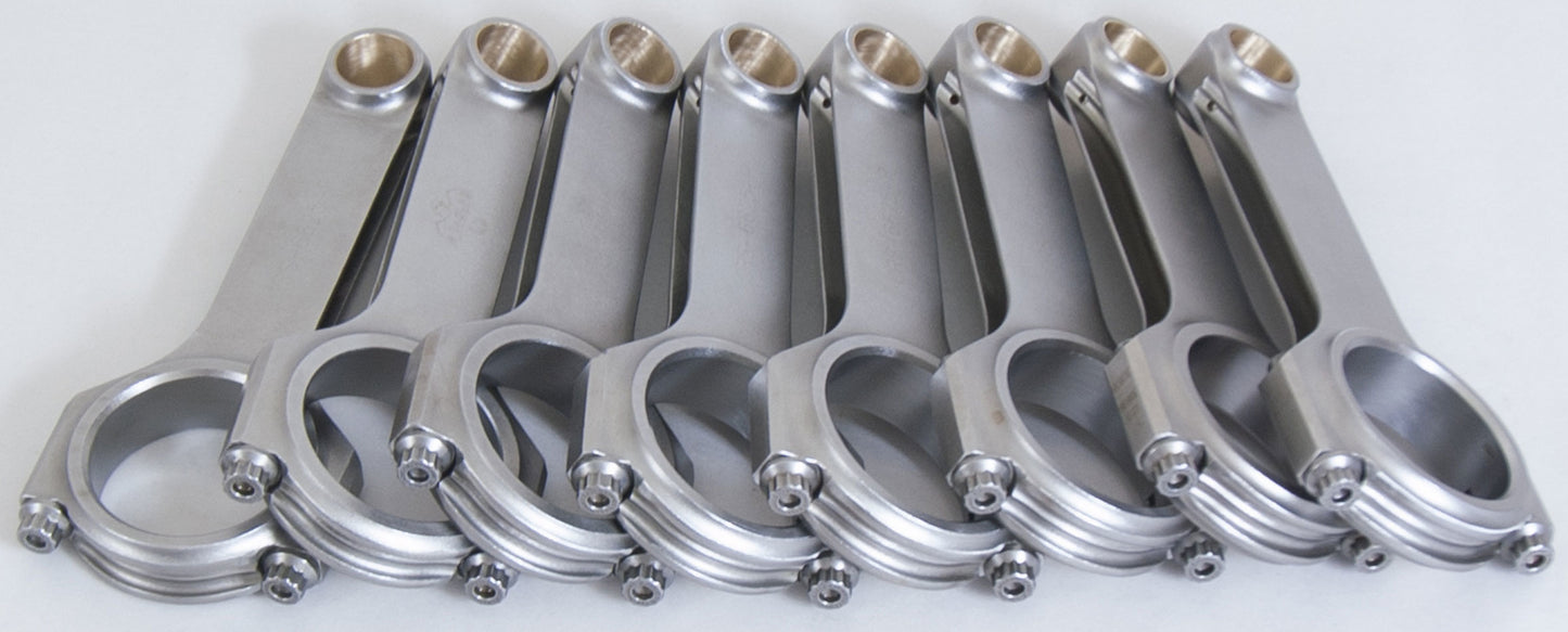 Eagle Pontiac 4340 Forged H-Beam Rods - 6.625" CRS6625P3D