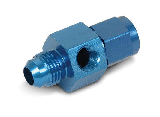 Earl's Gauge Adapter -6M to -6F w/1/8 NPT Port 899