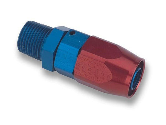 Earl's St. 1/2 NPT to #8 Hose 899