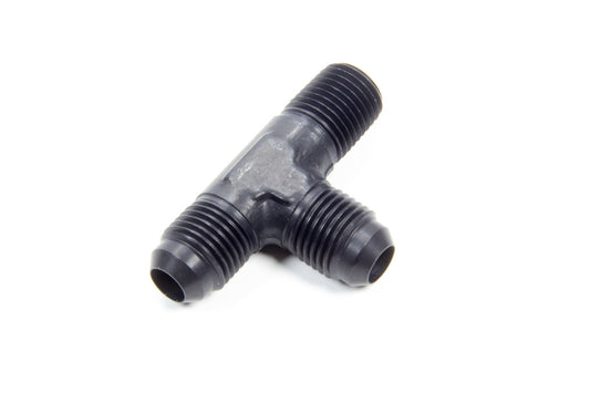 Earl's Adapter Fitting Tee NPT on Run 6AN to 1/4 NPT 899