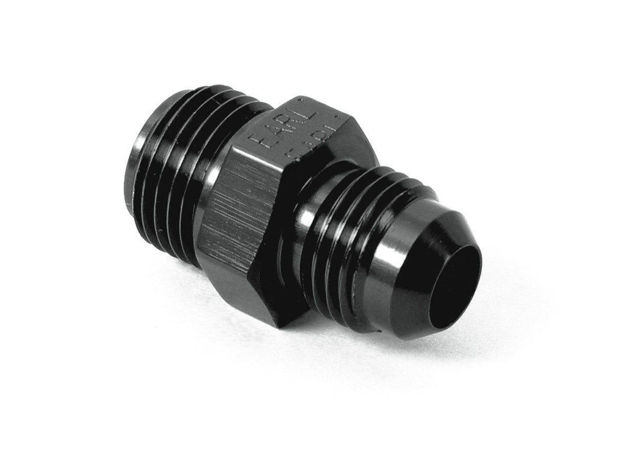 Earl's #6 to 5/8-18 Alm Power Steering Fitting Black 899