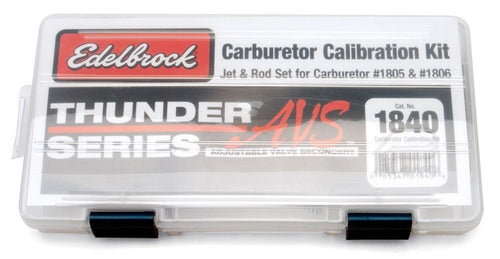 Edelbrock Carb. Calibration Kit - Thunder Series AVS