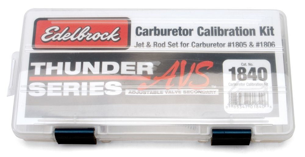 Edelbrock Carb. Calibration Kit - Thunder Series AVS