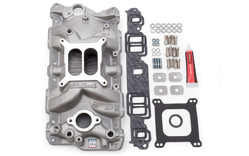 Edelbrock SBC 2701 Intake Manifold & Installation Kit