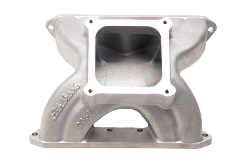 Edelbrock SBC Victor Manifold - Glidden 18 Degree