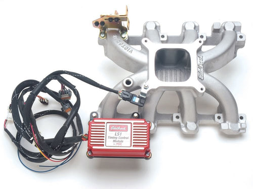 Edelbrock SBC Victor Jr. Manifold - LS1- 4150 Flange