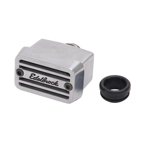 Edelbrock Elite Series Breather - Top Mount w/Name