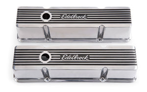 Edelbrock Valve Cover Kit Elite II Series SBC Tall