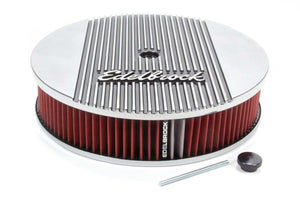 Edelbrock Air Cleaner Kit Elite II Series 14" x 3"