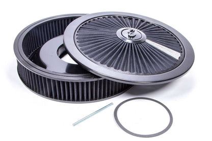 Edelbrock Air Cleaner Kit 14" Breathable - Black