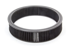 Edelbrock Air Filter Element 14" x 3" (Black)