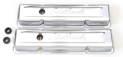 Edelbrock Signature Series Valve Covers - SBC Short