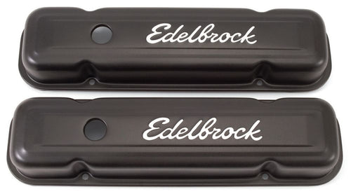 Edelbrock Valve Cover Kit Pontiac V8 Signature Series