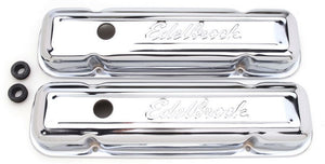 Edelbrock Signature Series Valve Covers - Pontiac