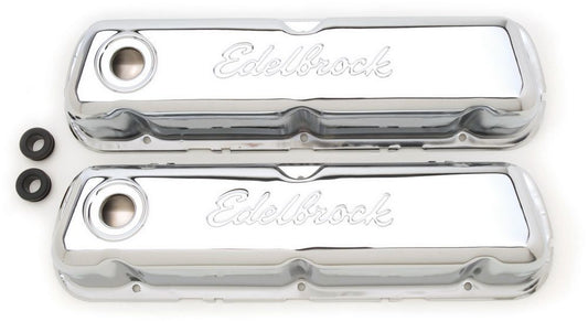 Edelbrock Signature Series Valve Covers - SBF