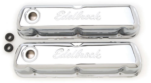 Edelbrock Signature Series Valve Covers - SBF