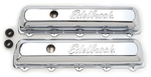 Edelbrock Signature Series Valve Covers - Olds 350-455