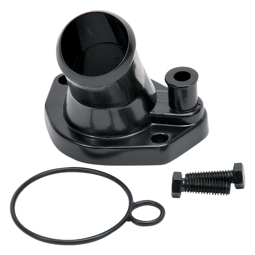 Edelbrock Water Neck - Steel Black SBF 289-351W