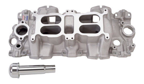 Edelbrock Performer RPM Dual Duad Manifold - Chevy 348-409