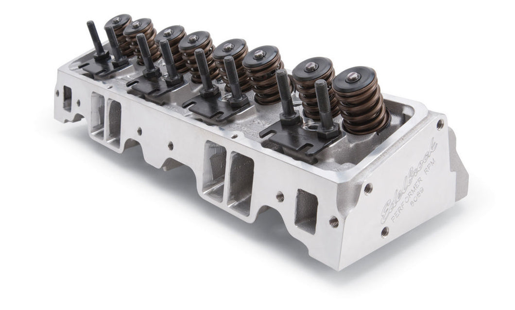 Edelbrock SBC Performer RPM Cylinder Head - Assembled