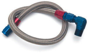 Edelbrock SBC S/S Braided Fuel Line Kit