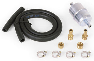 Edelbrock 3/8" Fuel Line & Filter Kit