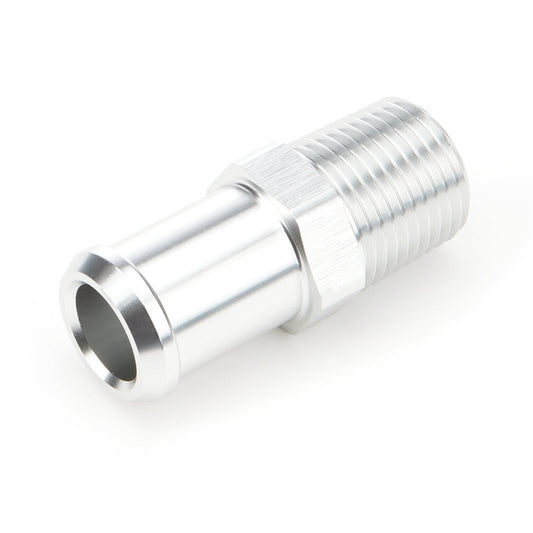 Edelbrock Heater Hose End Fitting Straight with 1/2" NP