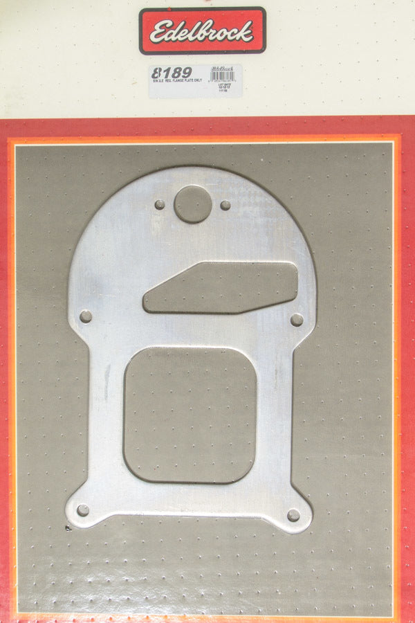 Edelbrock Single Regulator Flange Plate