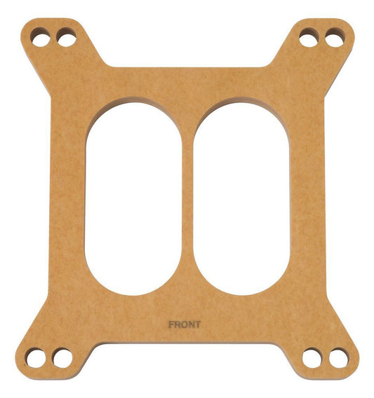 Edelbrock 1/2" Carb Spacer - Wood Fiber Laminate