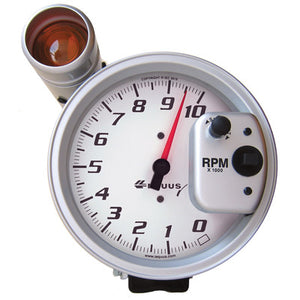 Equus 5" Pedestal Tachometer E5080, 0-10,000 RPM, White