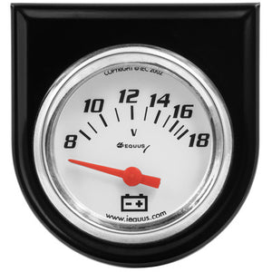 Equus 2" White Voltmeter Kit E5268