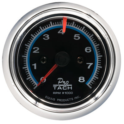 Equus 2-1/2" Mini Chrome Tachometer E6076