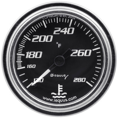 Equus 2" Chrome Mechanical Water Temperature Gauge E7242