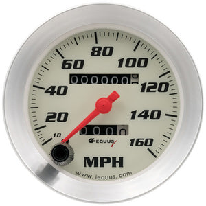 Equus 3-3/8" Mechanical MPH Speedometer E8076