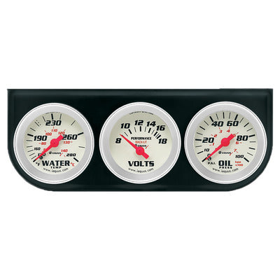 Equus 2" Triple Gauge Kit E8200