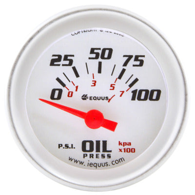 Equus 2" Electric Oil Pressure Gauge E8264