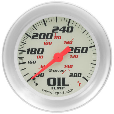 Equus 2-5/8" Mechanical Oil Temperature Gauge E8443