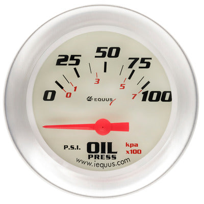 Equus 2-5/8" Electric Oil Pressure Gauge E8464