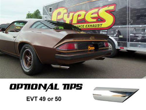 Pypes 1970-1981 Camaro 2.5in Exhaust System with X-Pipe SGF11S