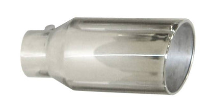 Pypes Exhaust Tip 5in x 7in 18in L Polished Weld-on EVT507